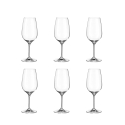 Zestaw 6 kieliszków Bordeaux design kropla 570 ml z kryształowego szkła Sinfonia Promocja