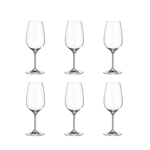 Zestaw 6 kieliszków Bordeaux design kropla 570 ml z kryształowego szkła Sinfonia Promocja