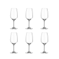 Zestaw 6 kieliszków Bordeaux design kropla 570 ml z kryształowego szkła Sinfonia Promocja