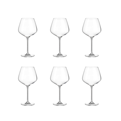 Zestaw 6 kieliszków do burgunda restauracyjnych bar kuchnia design kropla 950ml Sinfonia Promocja