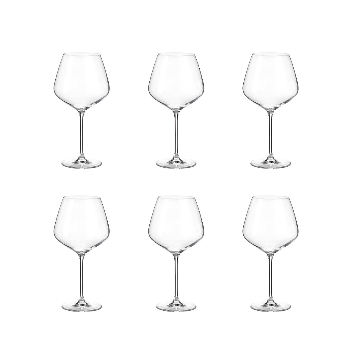 Zestaw 6 kieliszków do burgunda restauracyjnych bar kuchnia design kropla 950ml Sinfonia Promocja