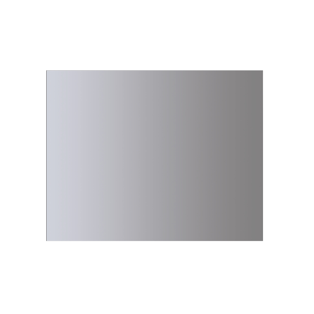 Lustro łazienkowe 60x45 cm z polerowanym krawędzią, odwracalne Mirror1 Negrari Promocja Lustro łazienkowe 60x45 cm z polerowanym krawędzią, odwracalne Mirror1 Negrari Promocja