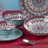 Serwis obiadowy 18-częściowy z porcelany dla 6 osób Maya Katalog
