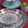 Serwis obiadowy 18-częściowy z porcelany dla 6 osób Maya Stan Magazynowy