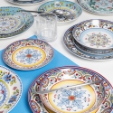 Zestaw obiadowy Andalusia z porcelany 18 sztuk na 6 osób Sprzedaż