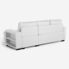 Sofa do spania dla 3 osob z półką z USB-C, biblioteka Civis 