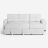 Sofa do spania dla 3 osob z półką z USB-C, biblioteka Civis Cena
