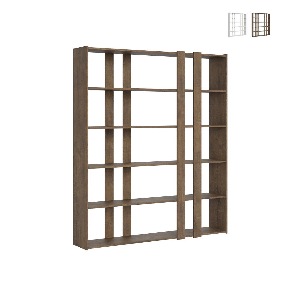 Regał ścienny 6 półek nowoczesny design 178x36x204cm Kato A Large Katalog Regał ścienny 6 półek nowoczesny design 178x36x204cm Kato A Large Katalog