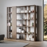Regał biurowy salonowy design dwustronny 6 półek 78x36x204 Kato D Stan Magazynowy