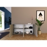 Nowoczesna komoda 4-drzwiowa do salonu 172x40x83 Lumina Stan Magazynowy