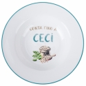 Zestaw 6 głębokich talerzy porcelanowych, różne wzory Le Travisate Sprzedaż