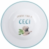 Zestaw 6 głębokich talerzy porcelanowych, różne wzory Le Travisate Sprzedaż