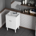 Zestaw łazienkowy z umywalką i lustrem filolucido 60x45cm Negrari COMP 4 Promocja