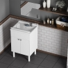 Zestaw łazienkowy z umywalką i lustrem filolucido 60x45cm Negrari COMP 4 Promocja
