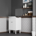 Zestaw łazienkowy z umywalką i lustrem filolucido 60x45cm Negrari COMP 4 Oferta
