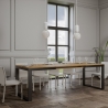 Stół rozkładany na 18 osób design industrialny 90×180-440 Tecno Evolution Sprzedaż