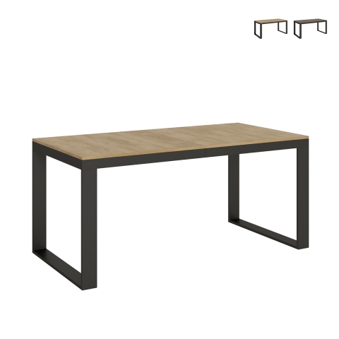 Stół rozkładany na 18 osób design industrialny 90×180-440 Tecno Evolution Promocja