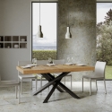 Stół rozkładany z krzyżowanymi nogami nowoczesny design 90×160-264 Volantis Sprzedaż