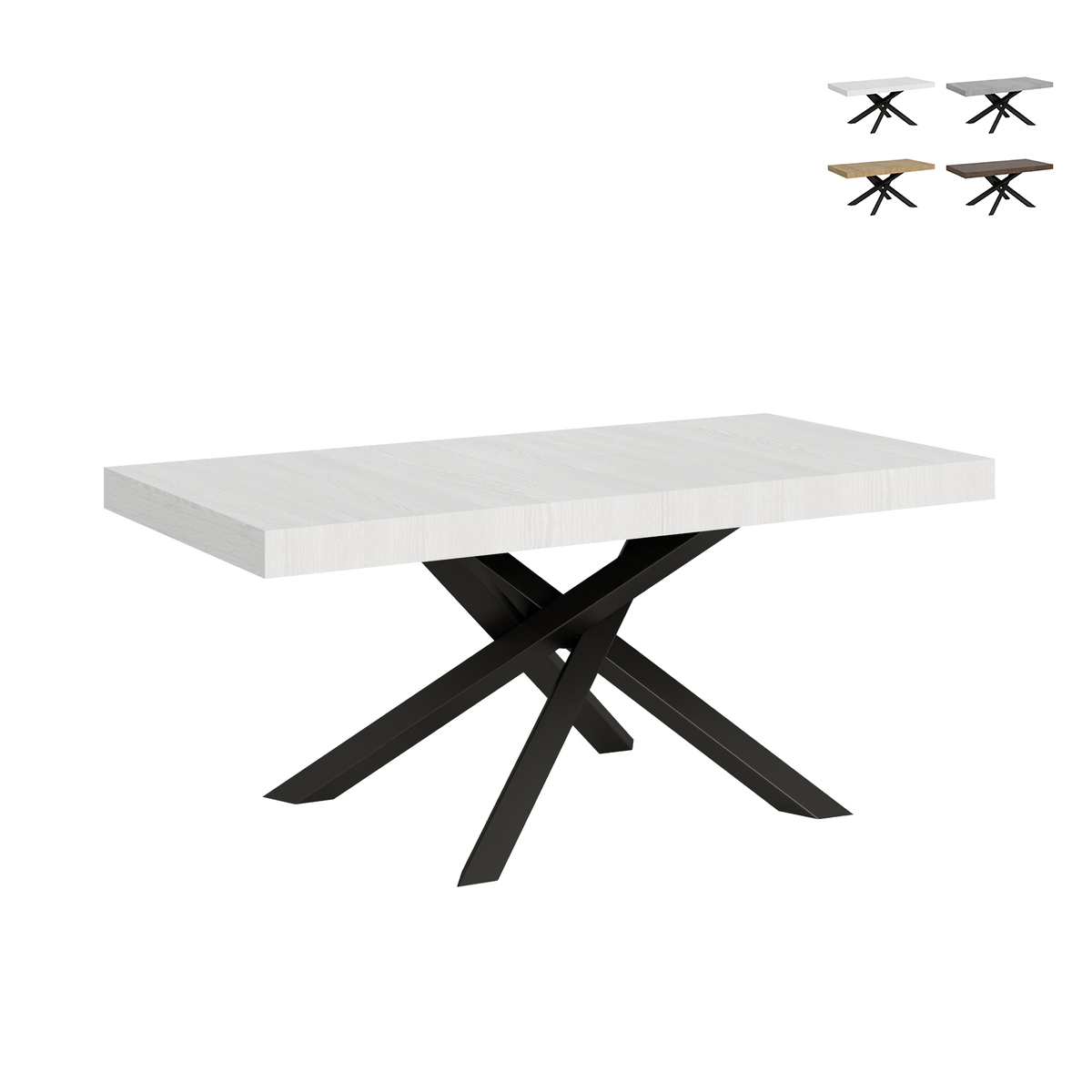 Stół rozkładany na 12 osób, nowoczesny design 90×180-284 Volantis Promocja Stół rozkładany na 12 osób, nowoczesny design 90×180-284 Volantis Promocja
