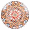 Zestaw 18-częściowy porcelanowy zestaw stołowy z dekoracyjnymi talerzami w stylu egzotycznym Casablanca Stan Magazynowy