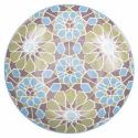 Zestaw 18-częściowy porcelanowy zestaw stołowy z dekoracyjnymi talerzami w stylu egzotycznym Casablanca Model