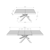 Stół rozkładany nowoczesny design 90×160-264 Volantis Evolution Katalog