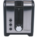 Toster elektryczny 2 kromki z timerem, czarny, design industrialny Victionary Stan Magazynowy