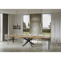 Stół rozkładany nowoczesny design industrialny 90×160-420 Volantis Evolution Rabaty