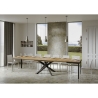 Stół rozkładany nowoczesny design industrialny 90×160-420 Volantis Evolution Rabaty