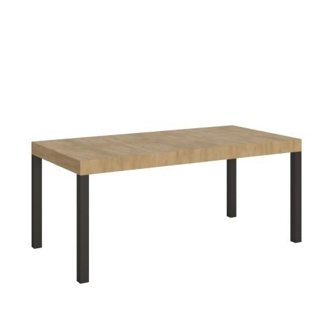 Stół rozkładany industrialny metal drewno dla 18 osób 90×180-440 Everyday Promocja