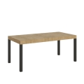 Stół rozkładany industrialny metal drewno dla 18 osób 90×180-440 Everyday Promocja