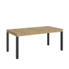 Stół rozkładany industrialny metal drewno dla 18 osób 90×180-440 Everyday Promocja