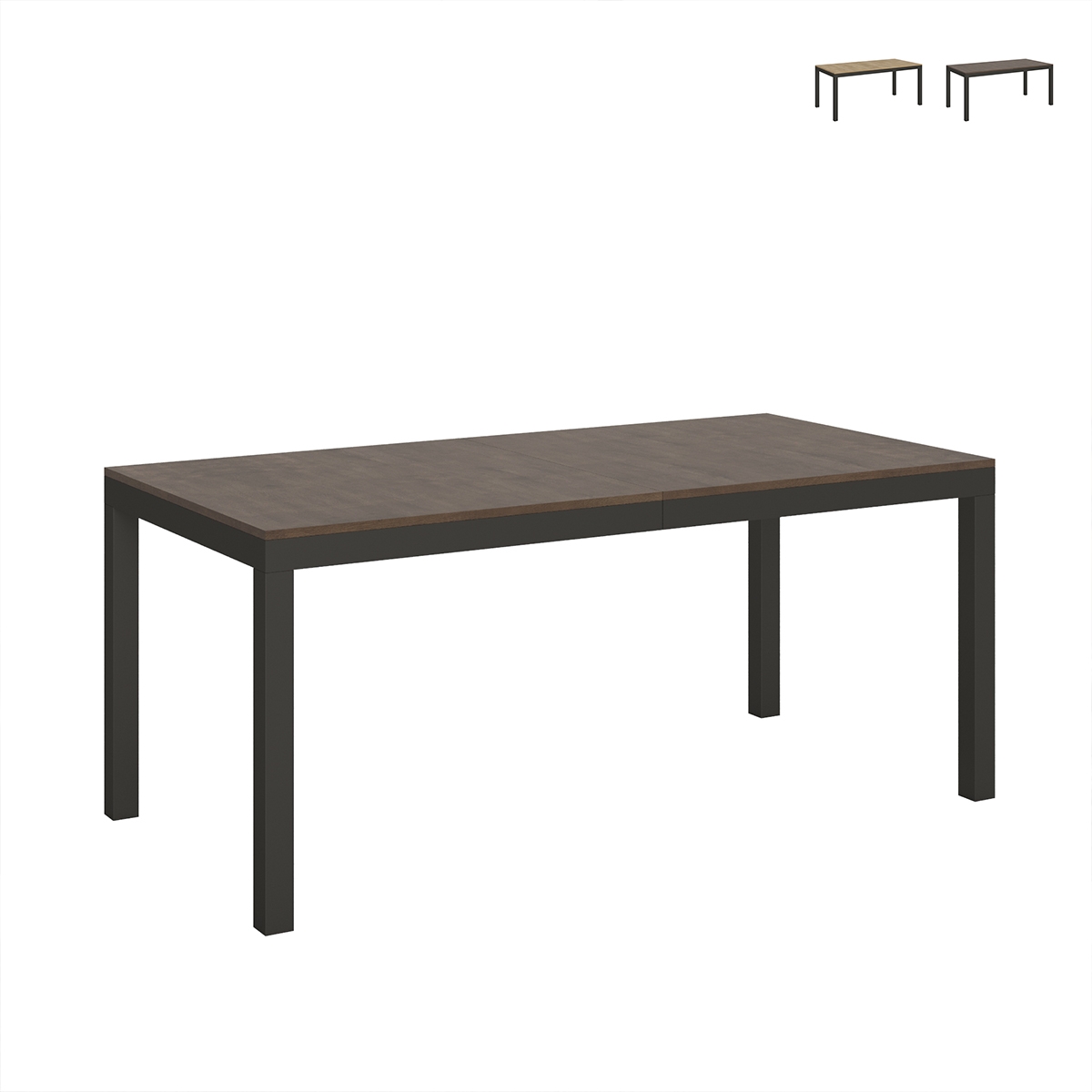 Stół rozkładany industrial minimal drewno żelazo 90×180-440 Everyday Evolution Promocja Stół rozkładany industrial minimal drewno żelazo 90×180-440 Everyday Evolution Promocja
