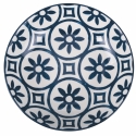Zestaw naczyń stołowych 18 sztuk design śródziemnomorski porcelana Paxos Rabaty