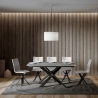 Stół rozkładany nowoczesny design 10 osób 90×160-220 Ganty Sprzedaż