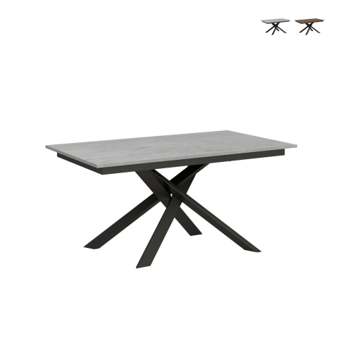 Stół rozkładany nowoczesny design 10 osób 90×160-220 Ganty Promocja