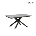 Stół rozkładany nowoczesny design 10 osób 90×160-220 Ganty Promocja