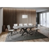 Stół rozkładany nowoczesny design 10 osób 90×160-220 Ganty Stan Magazynowy