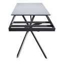 Stół rozkładany nowoczesny design 10 osób 90×160-220 Ganty Cechy