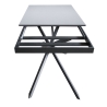 Stół rozkładany nowoczesny design 10 osób 90×160-220 Ganty Cechy