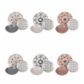 Zestaw naczyń z porcelany 18 sztuk w stylu boho Bohémienne Promocja