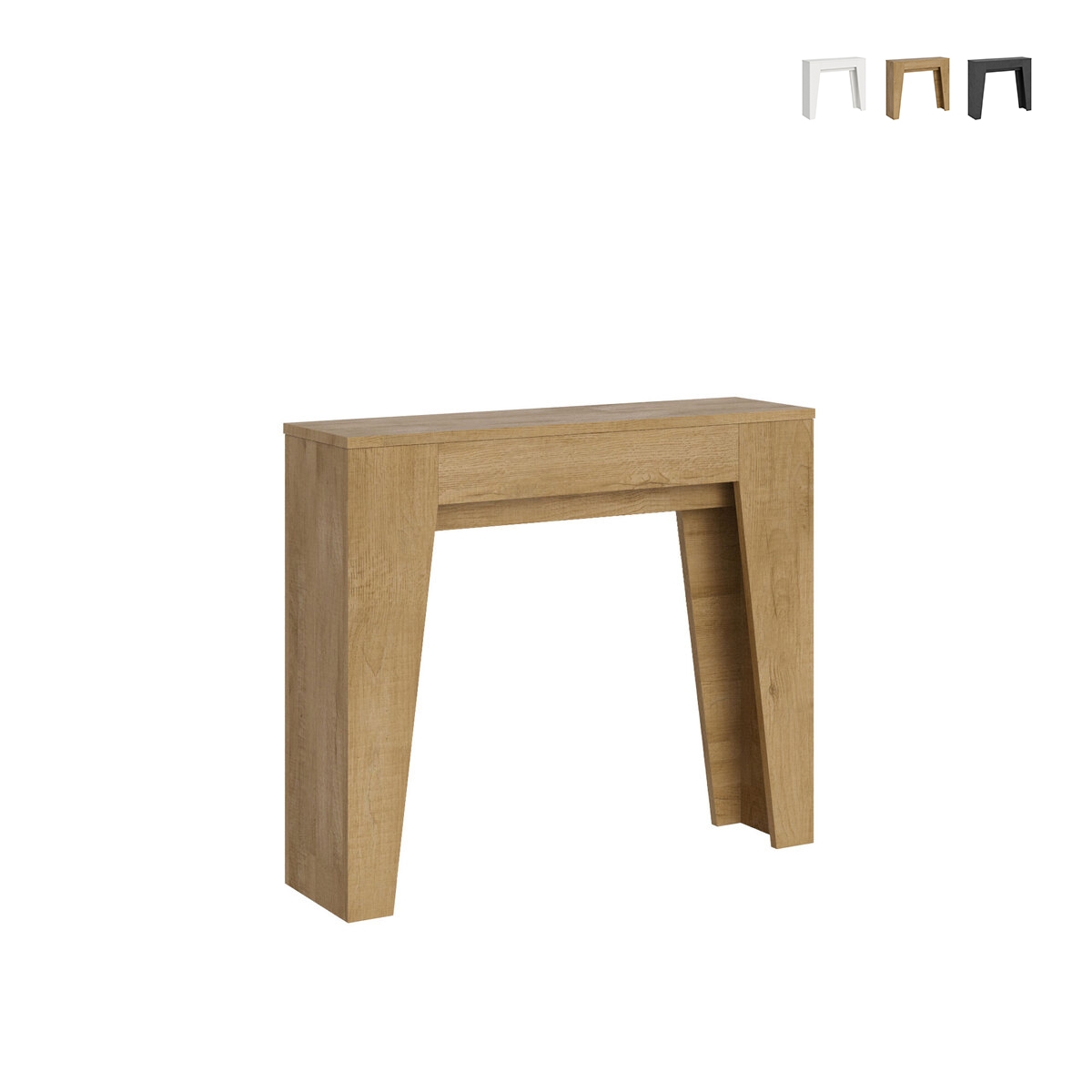 Konsola rozkładana do kuchni i przedpokoju, nowoczesny design 90×25-181 Narrow Rabaty Konsola rozkładana do kuchni i przedpokoju, nowoczesny design 90×25-181 Narrow Rabaty