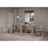 Konsola rozkładana do kuchni i przedpokoju, nowoczesny design 90×25-181 Narrow Cena