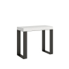 Konsola rozkładana w stylu industrialnym minimalnym 90x40-196 Tecno Small Stan Magazynowy
