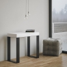 Konsola rozkładana w stylu industrialnym minimalnym 90x40-196 Tecno Small Sprzedaż