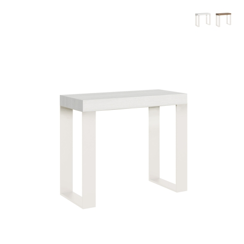 Konsola rozkładana na 14 osób, design minimalistyczny, kuchnia 90x40-300 Tecno Promocja
