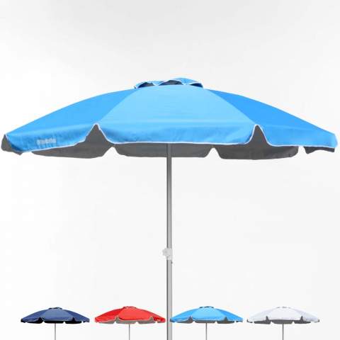 Aluminiowy parasol plażowy 220 cm ochrona UV Bagnino