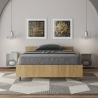 Łóżko półtorakomorowe z pojemnikiem, nowoczesny design 120x200 cm Nuamo Sprzedaż