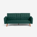 Rozkładana sofa dwuosobowa z uchylnymi oparciami i podłokietnikiem na napoje Ember Oferta