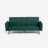 Rozkładana sofa dwuosobowa z uchylnymi oparciami i podłokietnikiem na napoje Ember Oferta